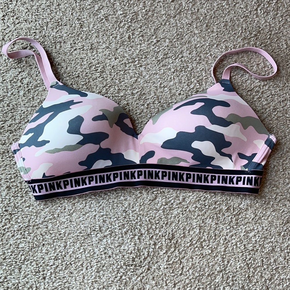 Victoria’s Secret Pink padded bra. Size 34-D.